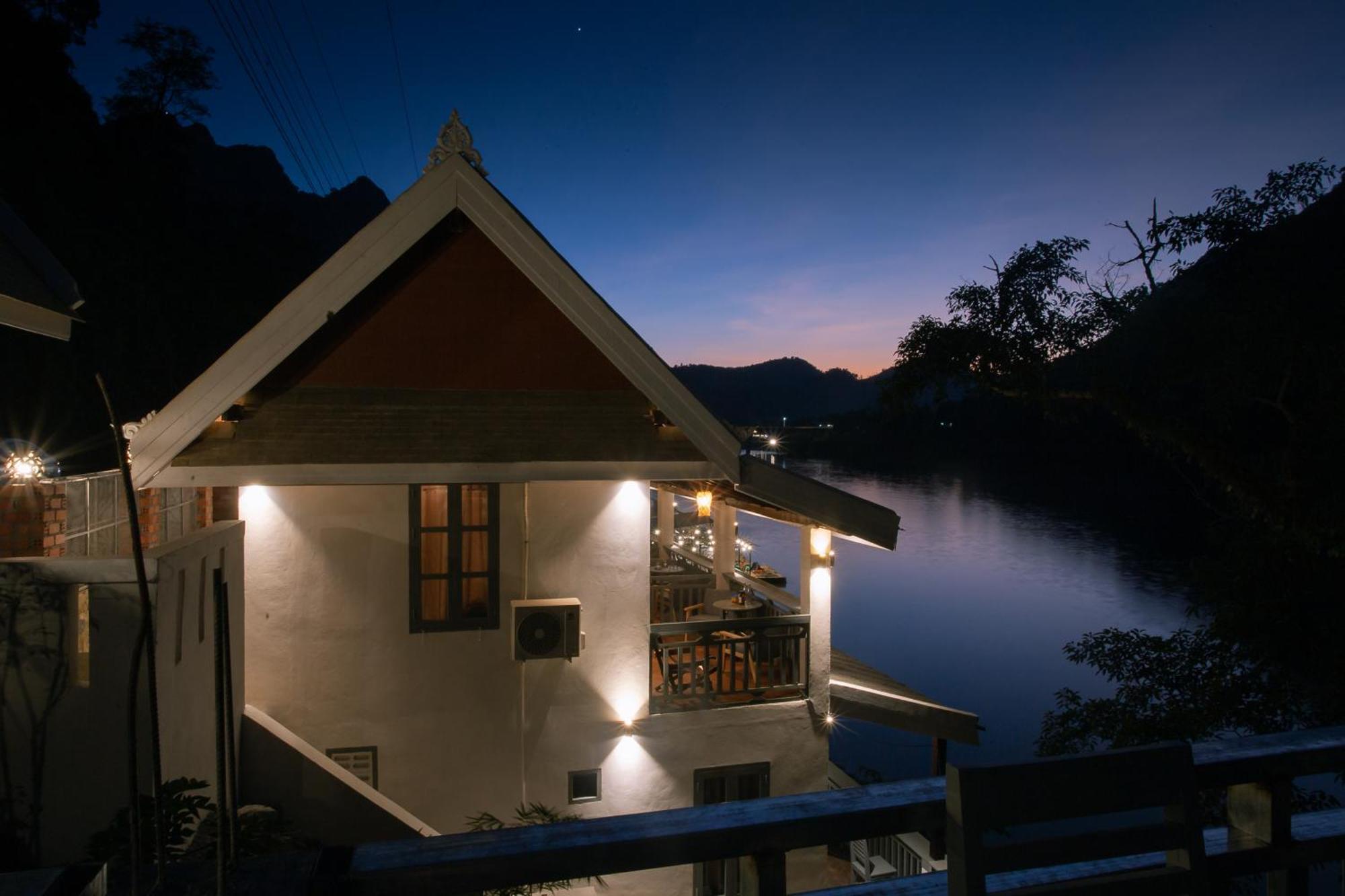 Dokchampa River View Villa Nongkhiaw Екстериор снимка